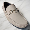 Stylish Men's Casual Suede Loafers in Grey(Cf Dynamic)