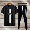 2 Pcs Unisex Dri Fit Printed Sweatshirt Track Suit(Cf Dynamic)