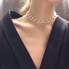 1Pc Alloy Silver Plated Zigzag Choker _White(Cf dynamic)