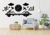 Product Name: Allah Muhammad Calligraphy Wooden Wall Clock(Cf Dynamic)